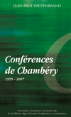 Conférence de Chambéry 1995 - 2007