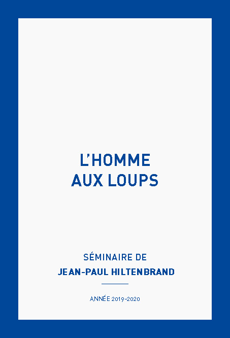 L'homme aux loups COUVERTURE