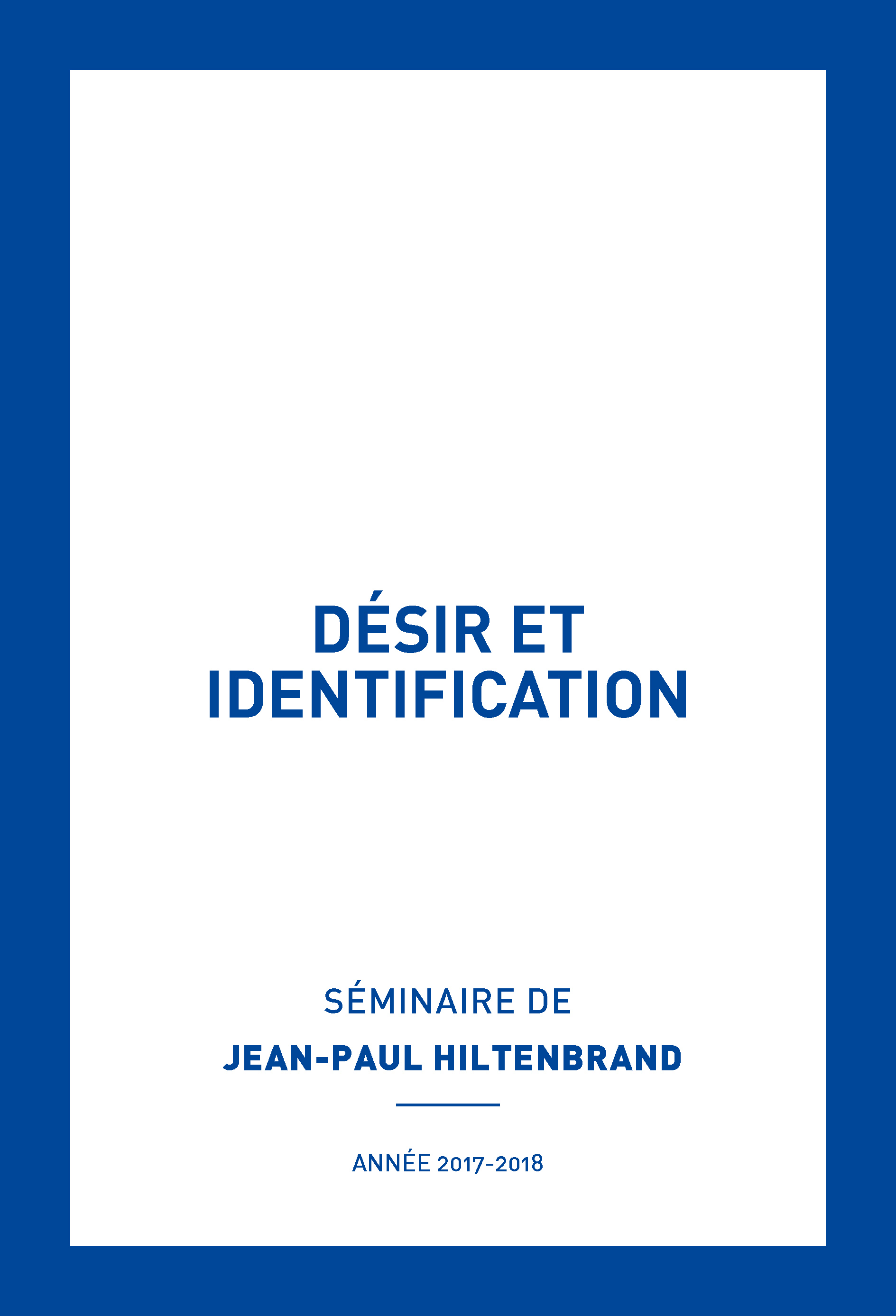 DESIR ET IDENTIFICATION COUVERTURE
