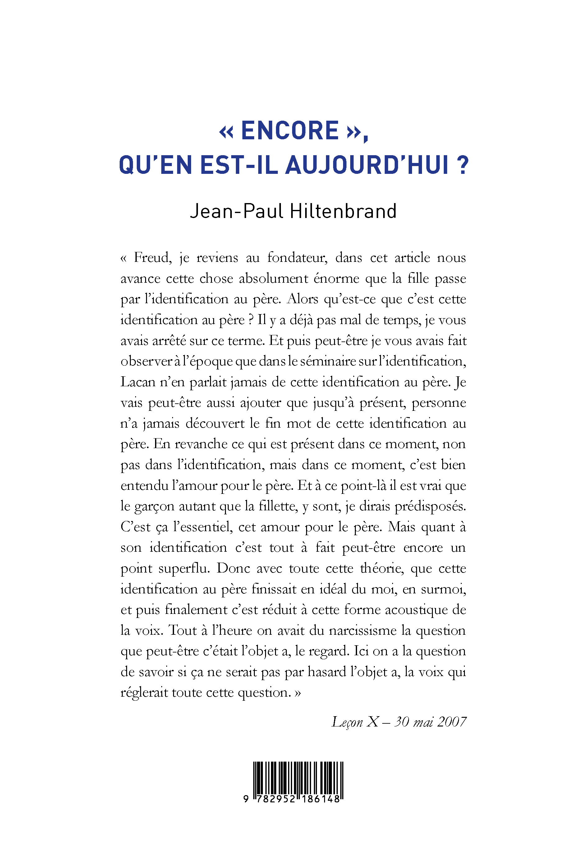 versoENCORE 1ERE ANNEE COUVERTURE